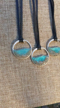 Ocean Wave Cremation Ashes Necklace