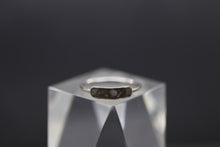 Minimalist Oval Cremation Ash Ring
