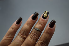 Flared Stackable Cremation Ash Ring in Sterling Silver