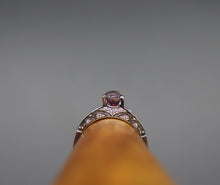 Silver Zirconia Encrusted Ring with Cremation Ashes