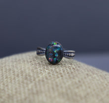 Silver Asymmetrical Dotted Cremation Ashes Ring