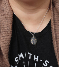 Silver Memorial Cremains Necklace