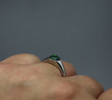 Unisex Silver Cremains Ring