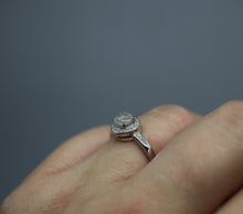 Round Halo Cremation Ring