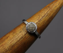 Round Halo Cremation Ring
