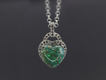 human cremation jewelry in silver