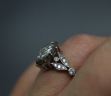 Marquise cremation ring