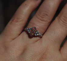 Silver Cremation Ashes Urn Ring