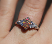 Silver Marquise Cremation Ashes Ring