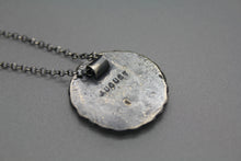 Silver Sunflower Necklace Infused with Cremation Ashes - Ashley Lozano Jewelry