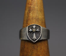Mens ashes ring