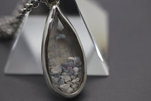 "Kaleidoscope" Cremation Necklaces - Ashes Move Freely Under Your Choice of Stone!