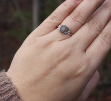 Memorial Butterfly Ring with Cremation Ashes