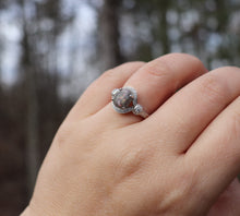 Elegant Banded Oval Cremation Ring