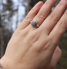 Elegant Banded Oval Cremation Ring