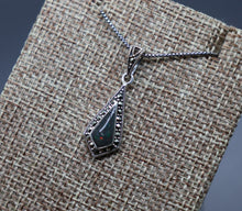 Natural Marcasite Cremation Ash Necklace