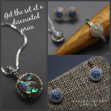 Circle Halo Necklace with Cremation Ashes