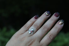Sterling Silver Semicolon Cremation Ash Ring (Suicide Awareness, PoP donated)