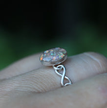 Infinite Chemistry - Sterling Silver Cremation Ash Ring