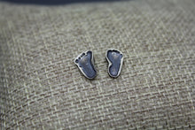 Custom Baby Footprint Earrings - Ashley Lozano Jewelry