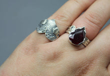Silver Paw Print Heart Ring - Ashley Lozano Jewelry