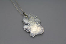 Custom Nose or Paw Print Necklace In Silver - Ashley Lozano Jewelry