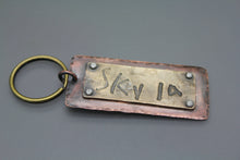 Child Artwork Or Signature On A Handmade Keychain - Ashley Lozano Jewelry
