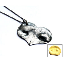 Custom Nose or Paw Print Necklace In Silver - Ashley Lozano Jewelry