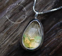 "Kaleidoscope" Cremation Necklaces - Ashes Move Freely Under Your Choice of Stone!