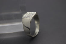 Custom Engraved Men's Square Signet Ring