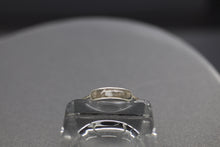 Minimalist Oval Cremation Ash Ring