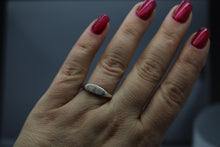 Thin Signet Fingerprint Ring in Sterling Silver