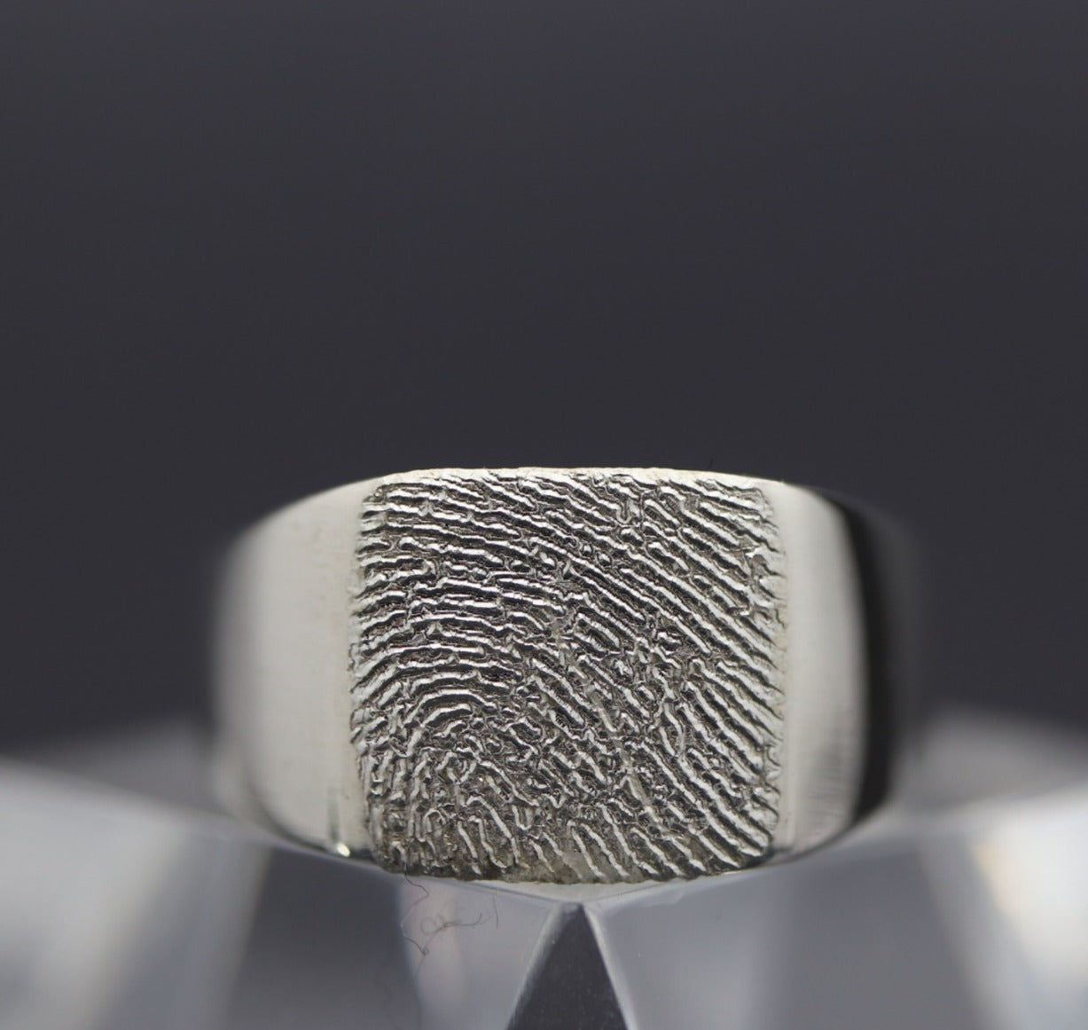 Custom Engraved Men's Square Signet Ring – Ashley Lozano Jewelry