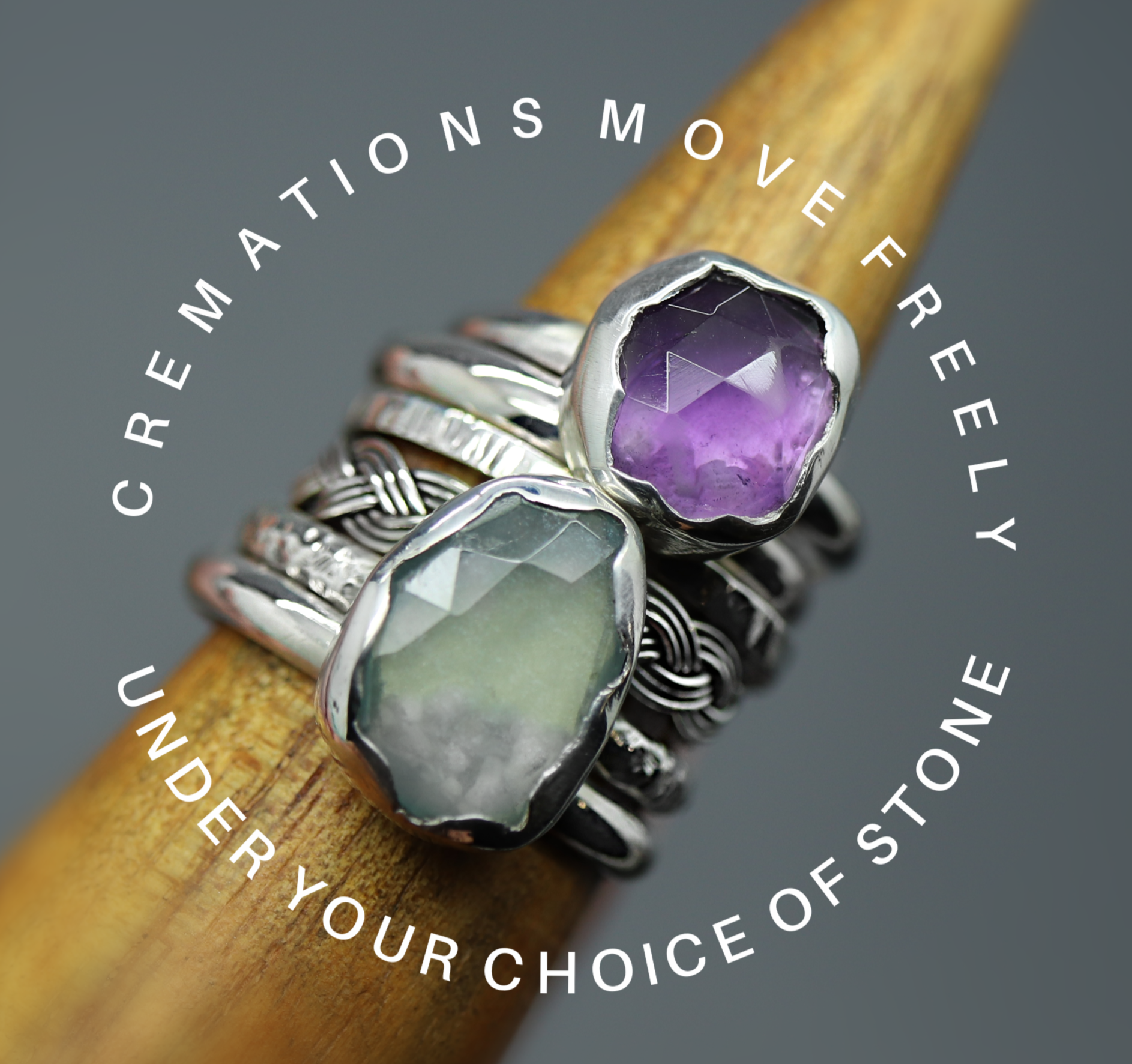 Cremation gemstone deals jewelry