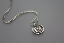 Wax Seal Initial Necklace - Ashley Lozano Jewelry