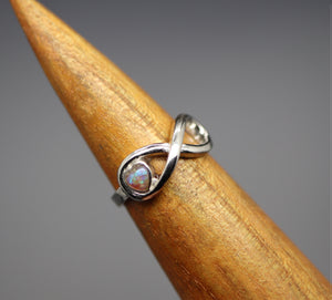 Infinity Cremation Ashes Ring