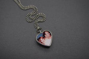 heart ashes necklace