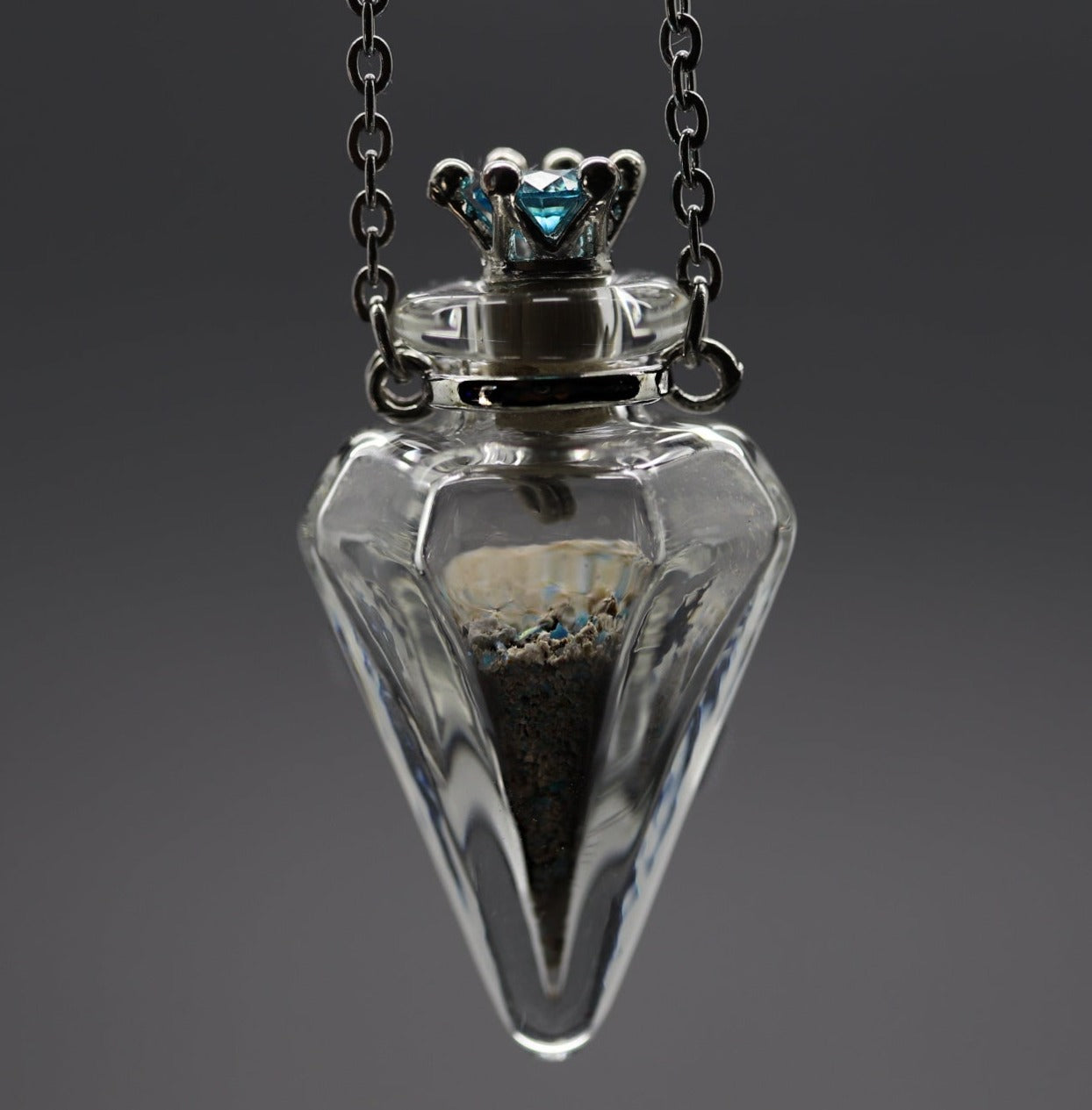 Small Amethyst Urn Necklace | Sacred Spirit Relics