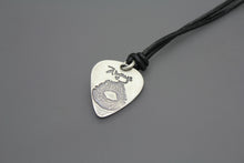 Personalized Silver Necklace Made From Your Own Kiss Print And Signature Handwriting - Ashley Lozano Jewelry