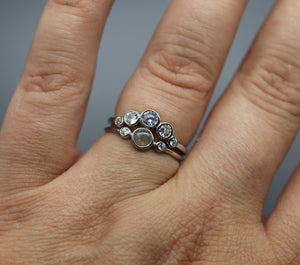 Set of Stacking Memorial Cremation Rings