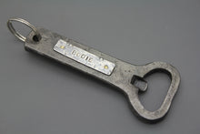 Hand Forged Bottle Opener with Infused Cremations - Ashley Lozano Jewelry