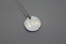 Sterling Silver Hummingbird Necklace with Personalization - Ashley Lozano Jewelry