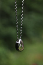 Engraved Teardrop Fill-At-Home Cremation Necklace