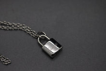Engraved Padlock Urn Necklace (Fill-At-Home)