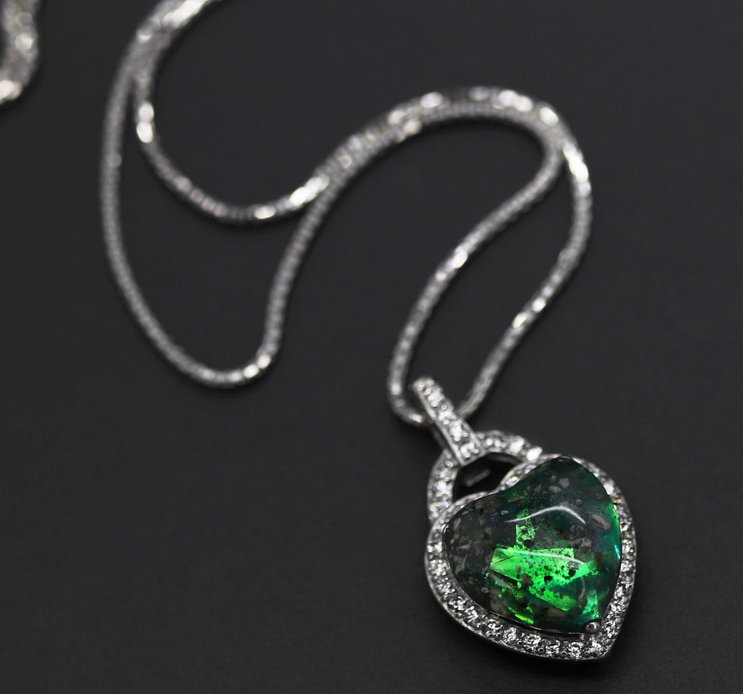 Handmade sterling ashes jewelry