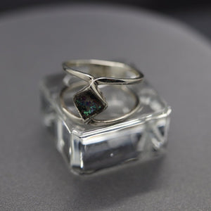 Diamond Shaped Cremation Ring