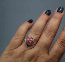 Handmade opal cremation ash jewelry