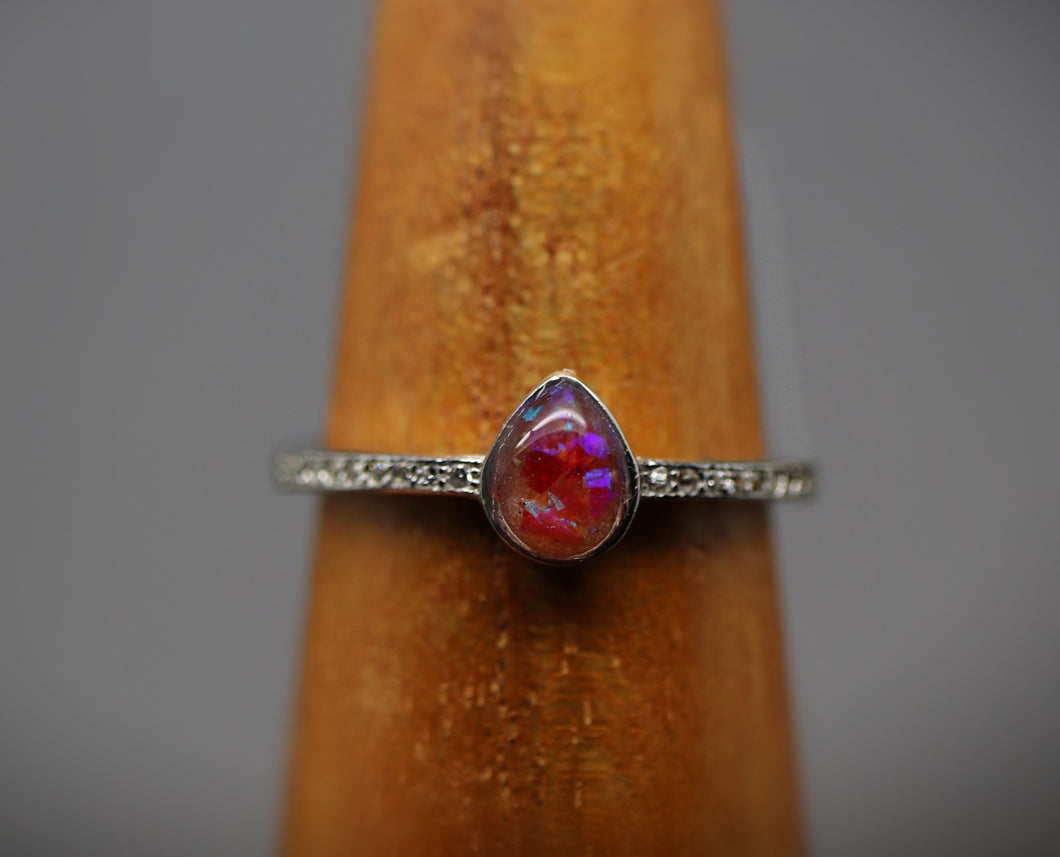 pear shaped cremation ring