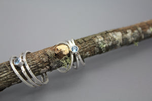 Stacked Birthstone Rings - Ashley Lozano Jewelry