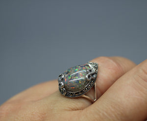 Cremains Ring for Her
